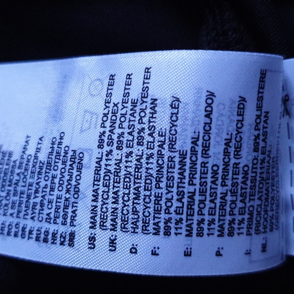 ADIDAS Essential womens high waist tights Plus size 2X Black - Picture 4 of 7